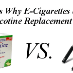 E-cigarettes vs. Nicotine replacement therapy