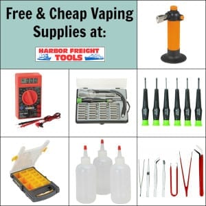 Free & Cheap Vaping Supplies
