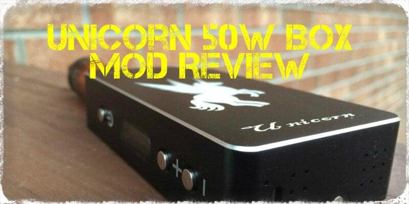 Unicorn 50w box mod review