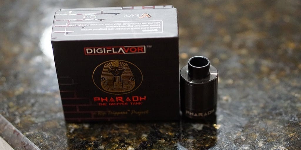 Digiflavor pharaoh dripper tank review