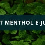 Best menthol e-juic
