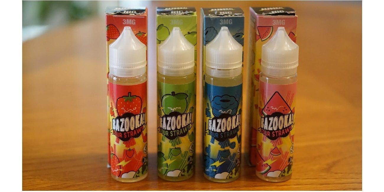 Bazooka Sour Straws E-Juice Review