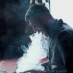 Man smoking grenco elite