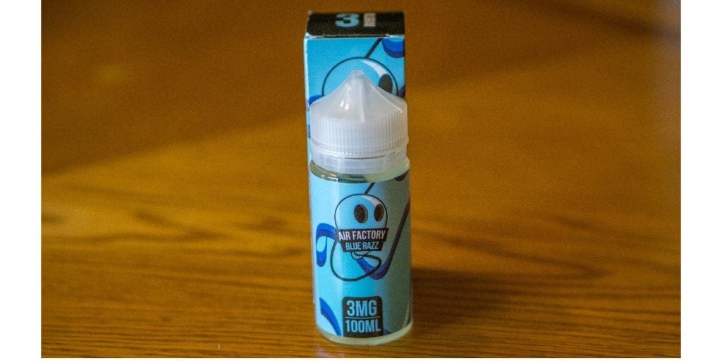 Air factory blue razz review