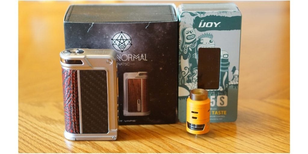 Lost vape paranormal & ijoy rdta 5s review