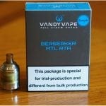Vandy vape berserker mtl rta review