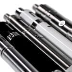 Black and white vape pens