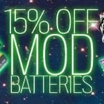 Myfreedomsmokes mod batteries sale 2018