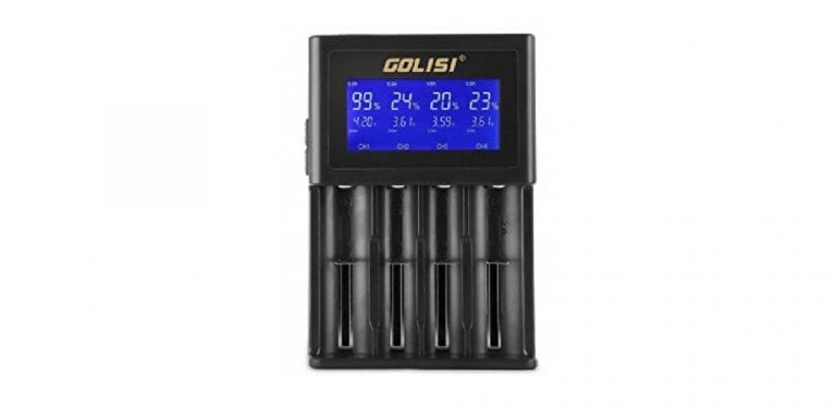 Golisi S4 4-Bay Battery Charger