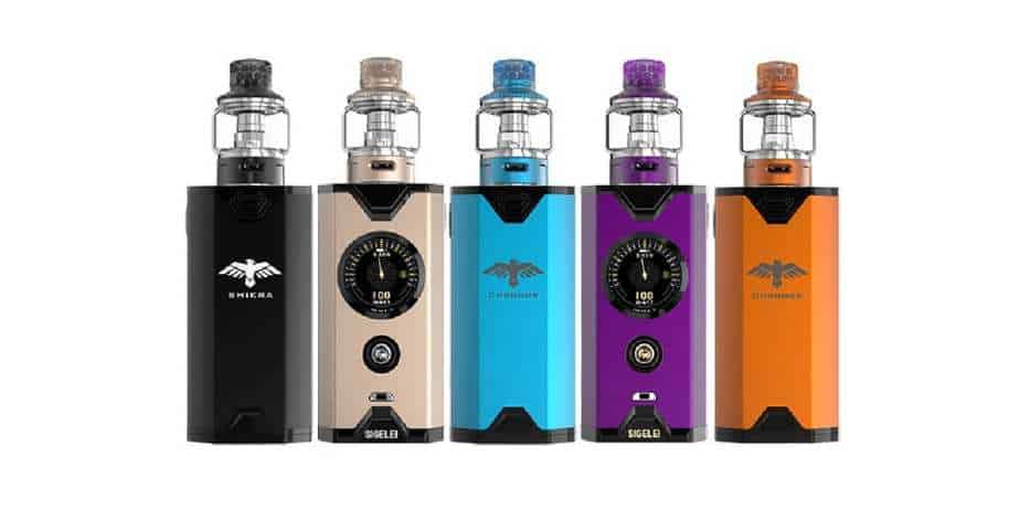Sigelei Chronus Starter Kit Sigelei Chronus 200w Kit $34.99 (USA)