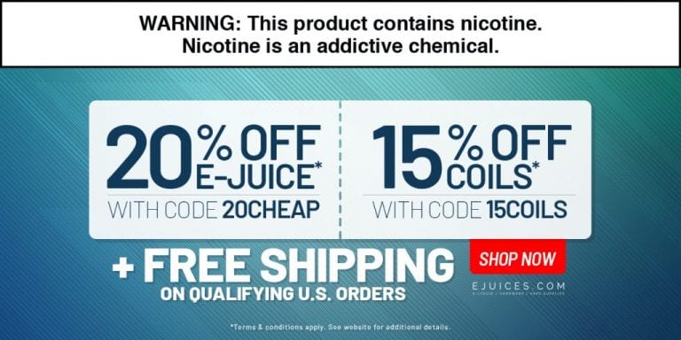 Ejuices Coupon page Update Nov 2019
