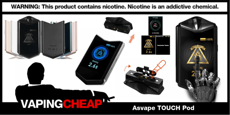 Cheap Asvape Touch Pod
