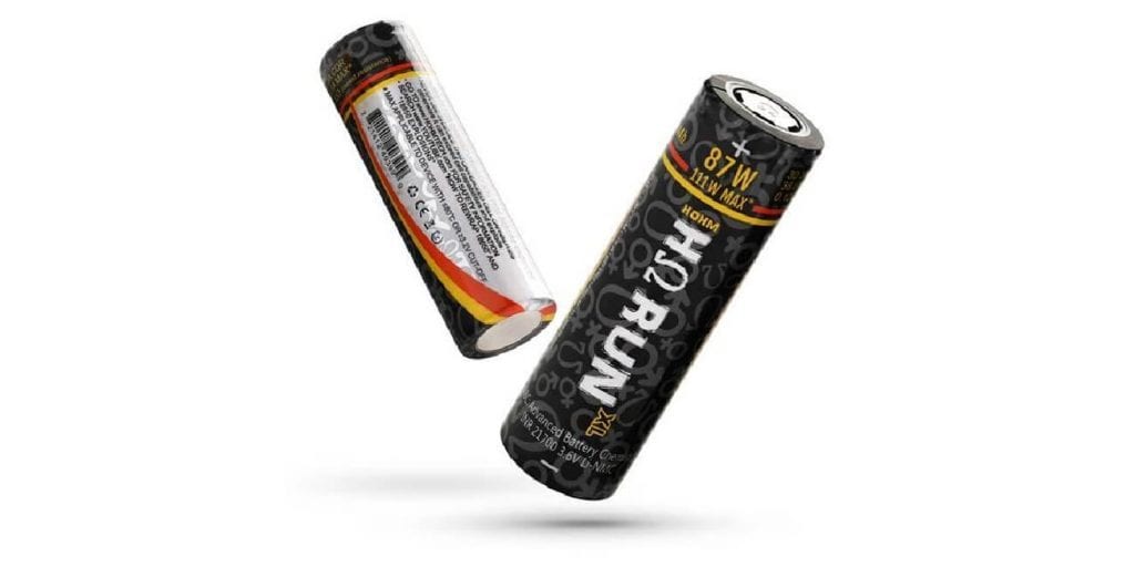 Hohm Run XL 21700 Battery 12.75 (USA) Vaping Cheap Deals