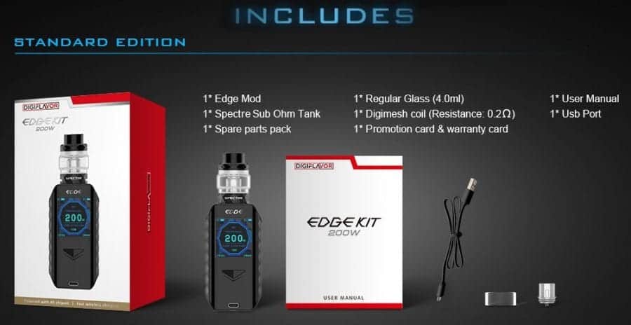 Digiflavor edge 200w starter kit digiflavor edge 200w tc kit $40. 50 (usa)