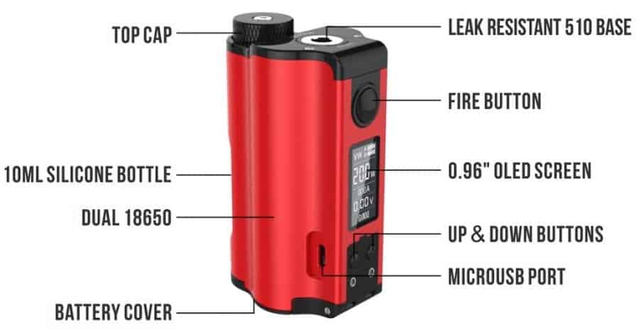 Dovpo topside dual squonker dovpo topside dual squonk mod $56. 69
