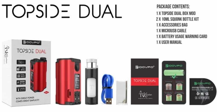 Dovpo topside dual dovpo topside dual squonk mod $56. 69