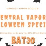 Spooky good ejuice, 30% off!