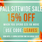 Giant vapes fall site-wide sale! 15% off + fs