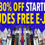 Fuggin vapor starter kit sale! 80% off + free ejuice