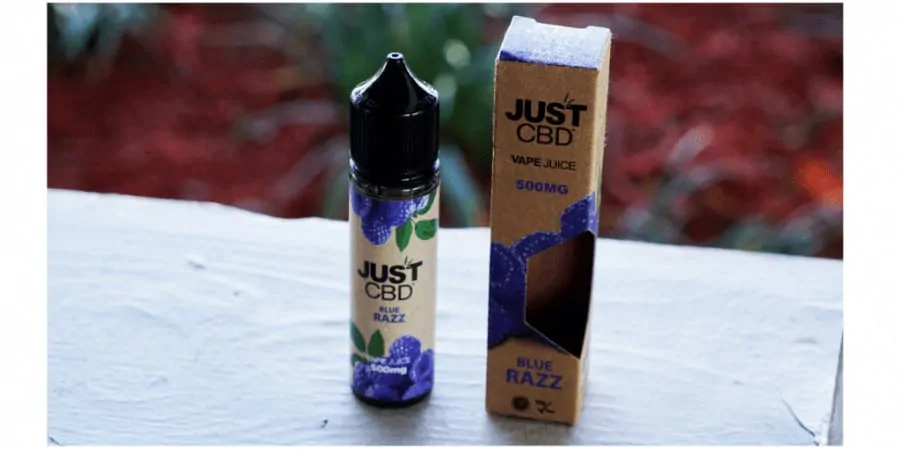 JustCBD Blue Razz