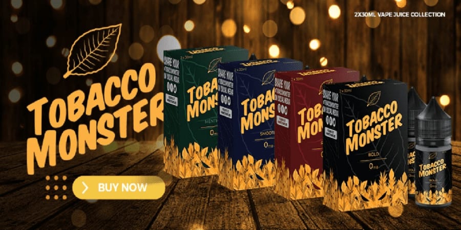 Tobacco Monster EJuice Sale! $12.95 - Vaping Cheap Deals