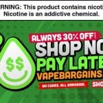 Vapebargains coupon page