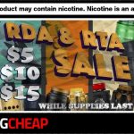 Myfreedomsmokes atomizer clearance sale! Prices as low as $5