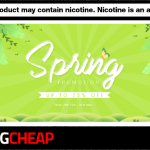 Vaporl spring promotion sale! Up to 75% off
