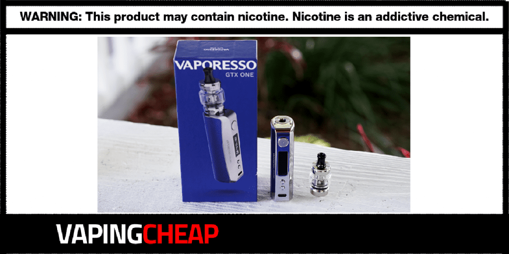 Vaporesso gtx one review