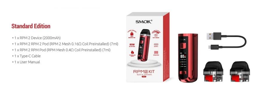 Smok rpm 2 pod system scaled smok rpm 2 pod mod kit $22. 49