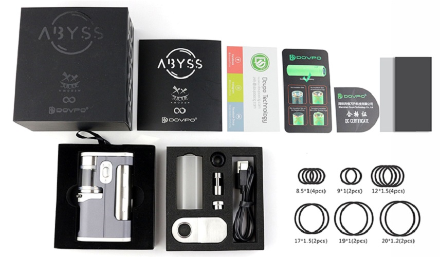 Dovpo x suicide mods abyss 60w kit dovpo x suicide mods abyss aio kit $123. 19