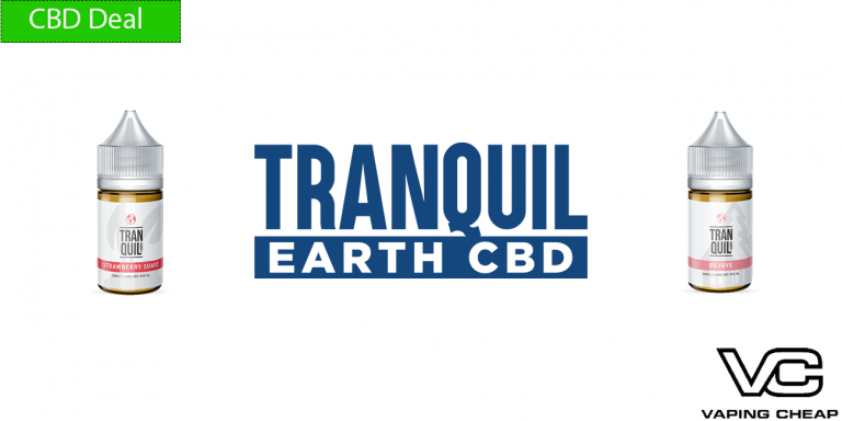 Tranquil Earth CBD E-Liquid Sale