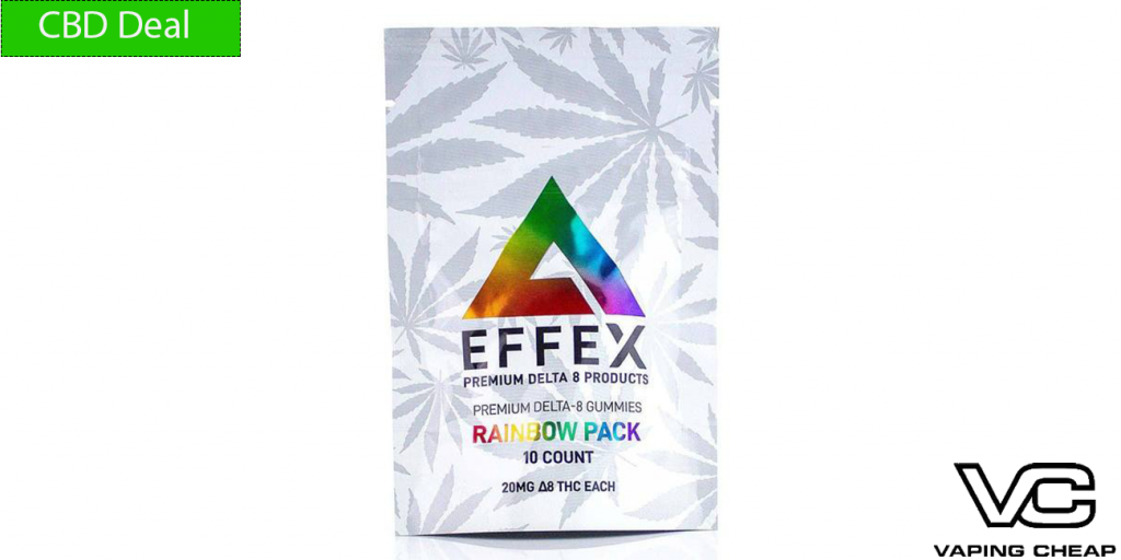 Delta Effex Rainbow Pack Delta 8 Gummies
