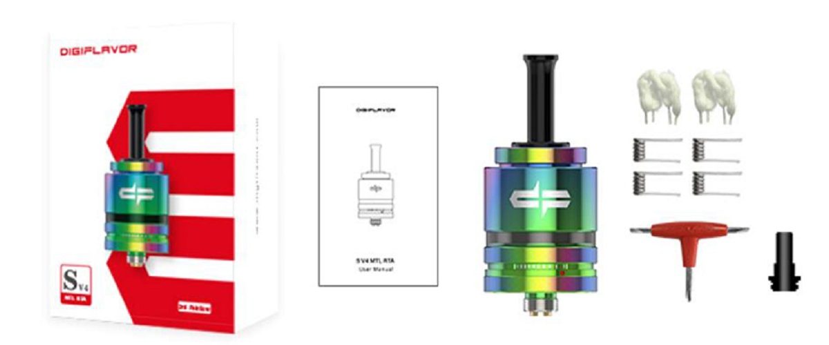 Digiflavor Siren V4 MTL RTA 15.97 Vaping Cheap Deals