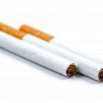 How much nicotine is in a cigarette?
