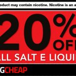 Breazy black friday countdown sale! 20% off salt e-liquids