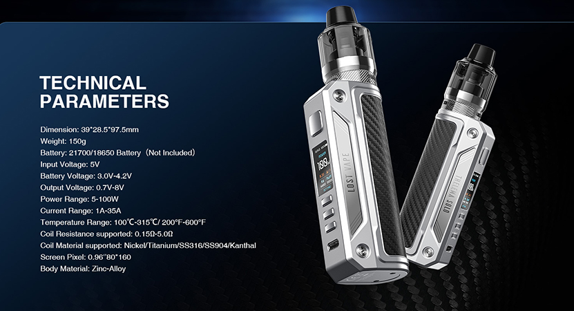 Lost Vape Thelema Solo Mod $32.29 | 100w Kit $33.99 (USA) - Vaping ...