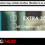 Vapordna clearance disposables sale! Extra 20% off