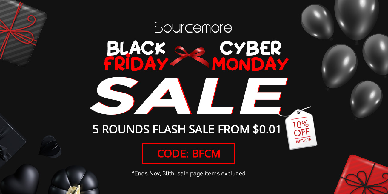 Sourcemore Blackfriday & Cyber Monday Sale