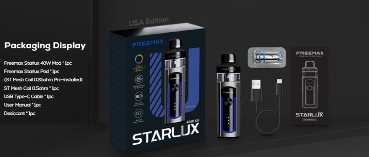 Freemax starlux pod system freemax starlux pod system kit $13. 99