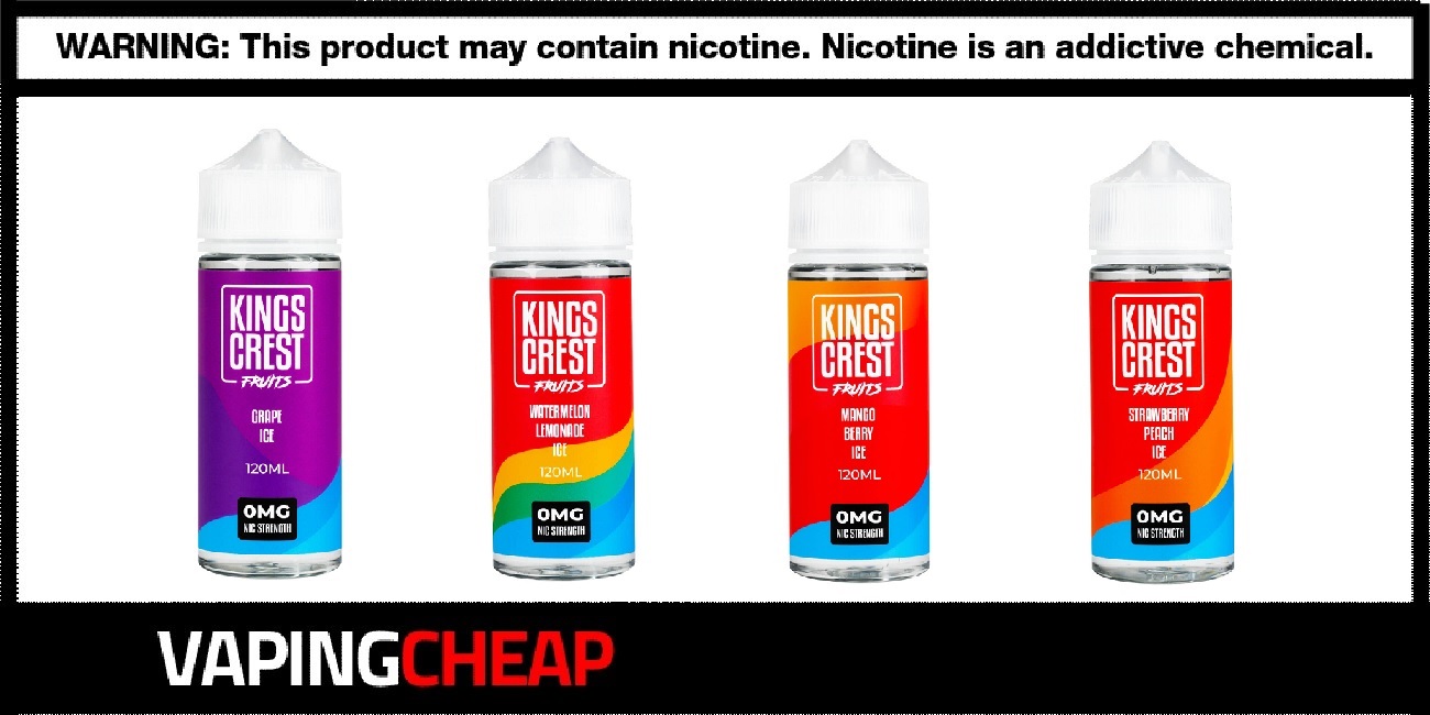 Kings Crest Fruits 120ml E-Juice