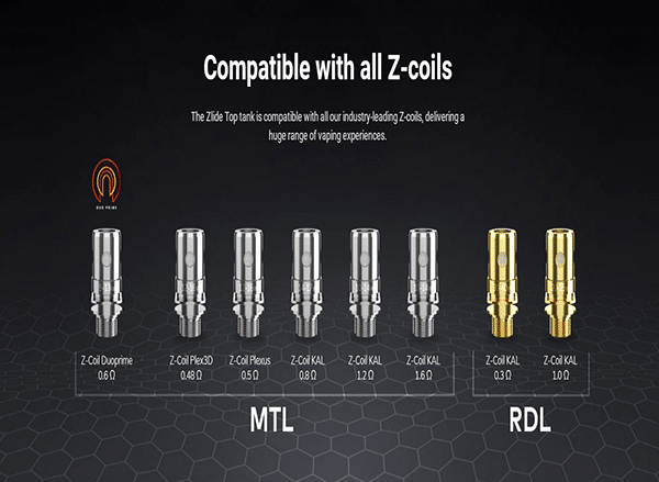 Innokin zlide top atomizer