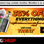 Ejuice. Deals halloween sale! 35% off everything