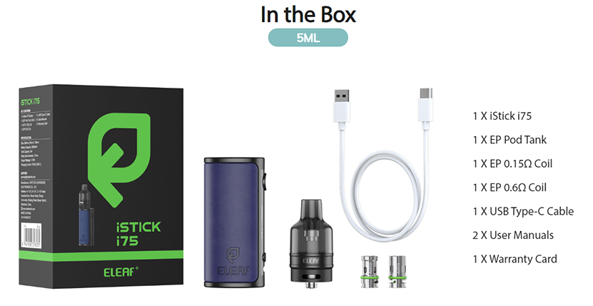 Eleaf istick i75